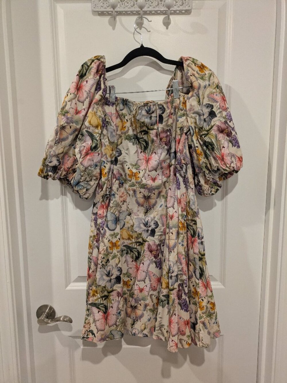 Selkie "Butterfly Botanics" Mini Day Dress - Picture 2 of 2